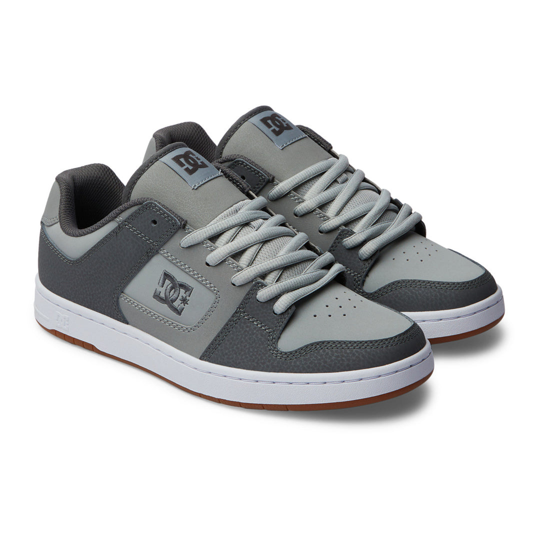 DC Shoes Mens Manteca 4 Shoes Grey/Gum - ADYS100765-2GG GREY/GUM Image 2