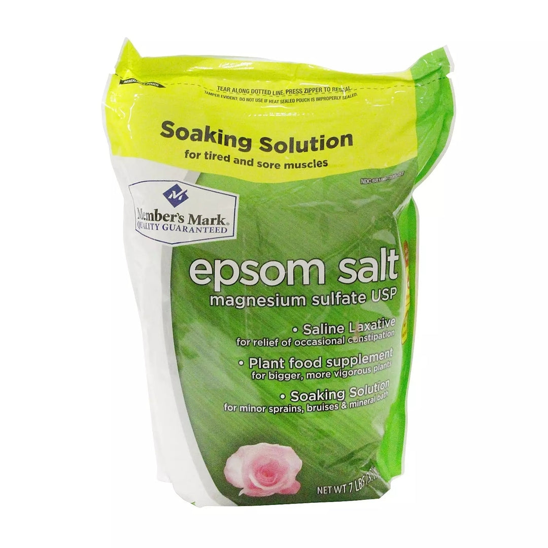 Members Mark Epsom Salt 7 Pounds (Pack of 2) Image 1