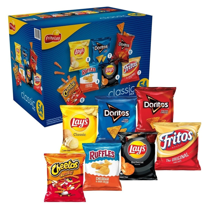 Frito Lay Classic Chips Variety 1 Ounce (54 Count) Image 4