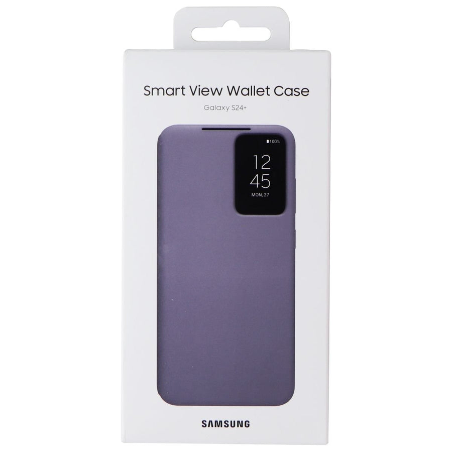 Samsung Smart View Wallet Case for Samsung Galaxy (S24+) - Violet Image 1