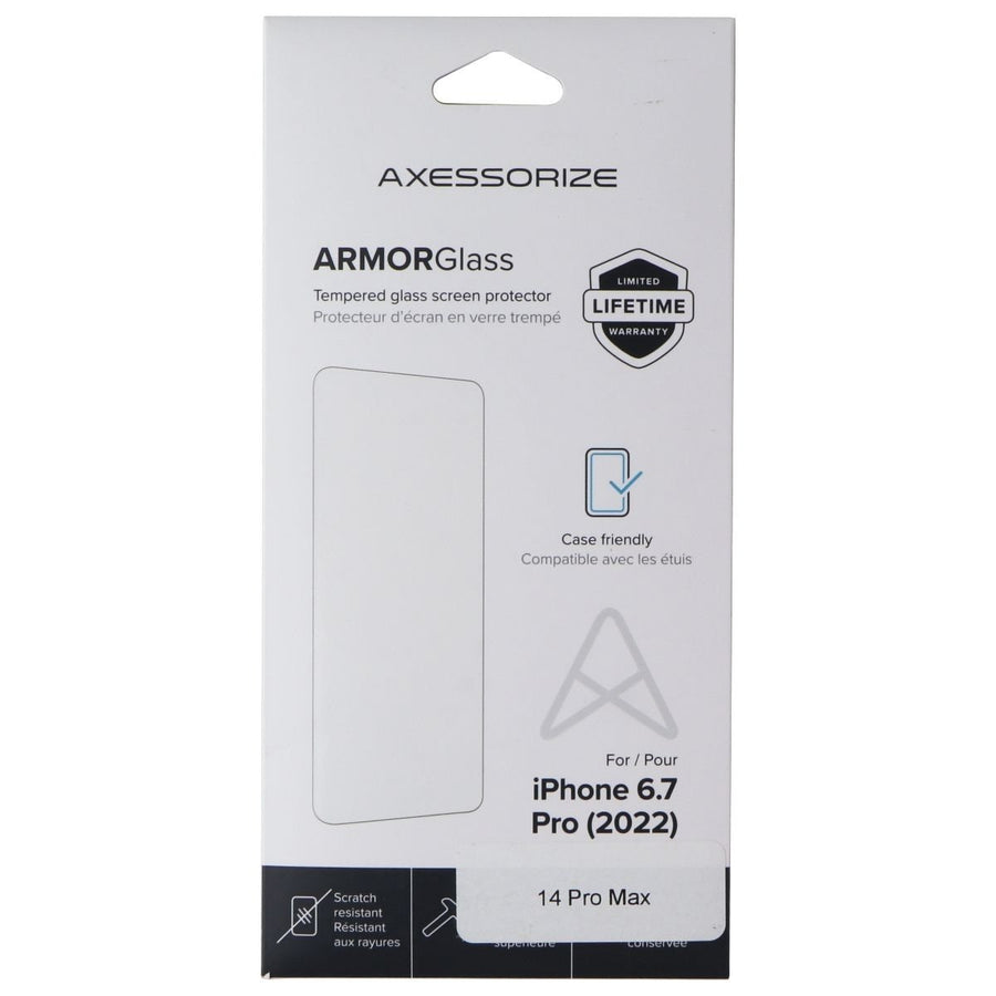 Axessorize ArmorGlass Tempered Glass for Apple iPhone 14 Pro Max Image 1