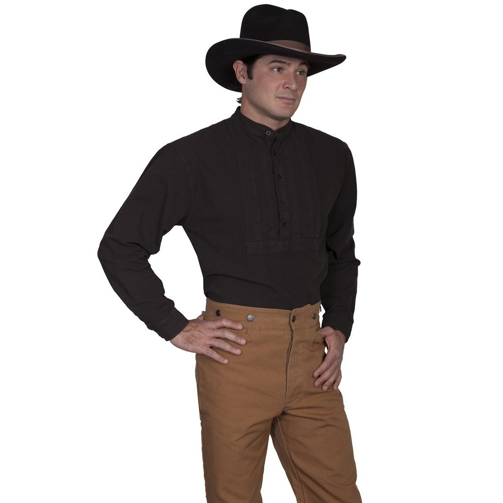 Scully Western Shirt Mens Rangewear Long Sleeve Pullover F0_RW218 Image 1