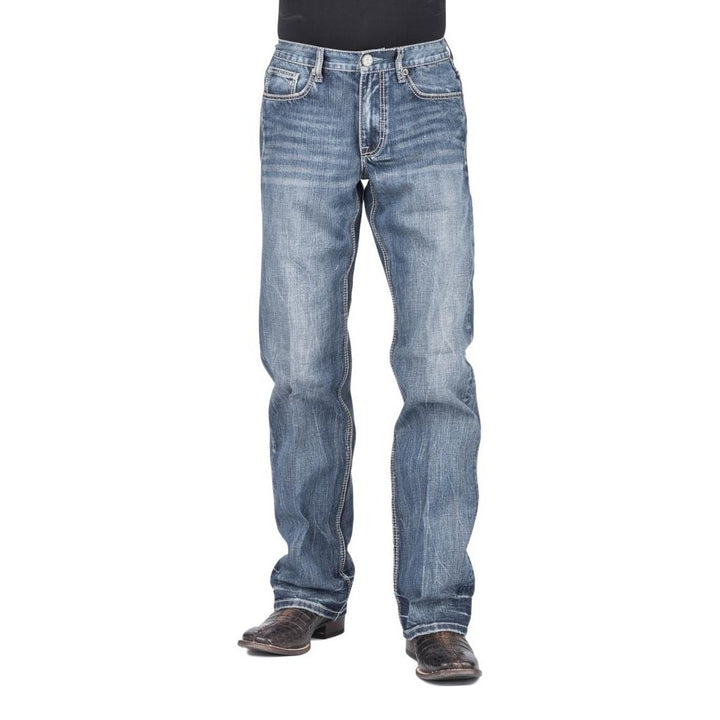 Tin Haul Western Jeans Mens Regular Joe Fit Blue 10-004-0420-1818 BU Image 1