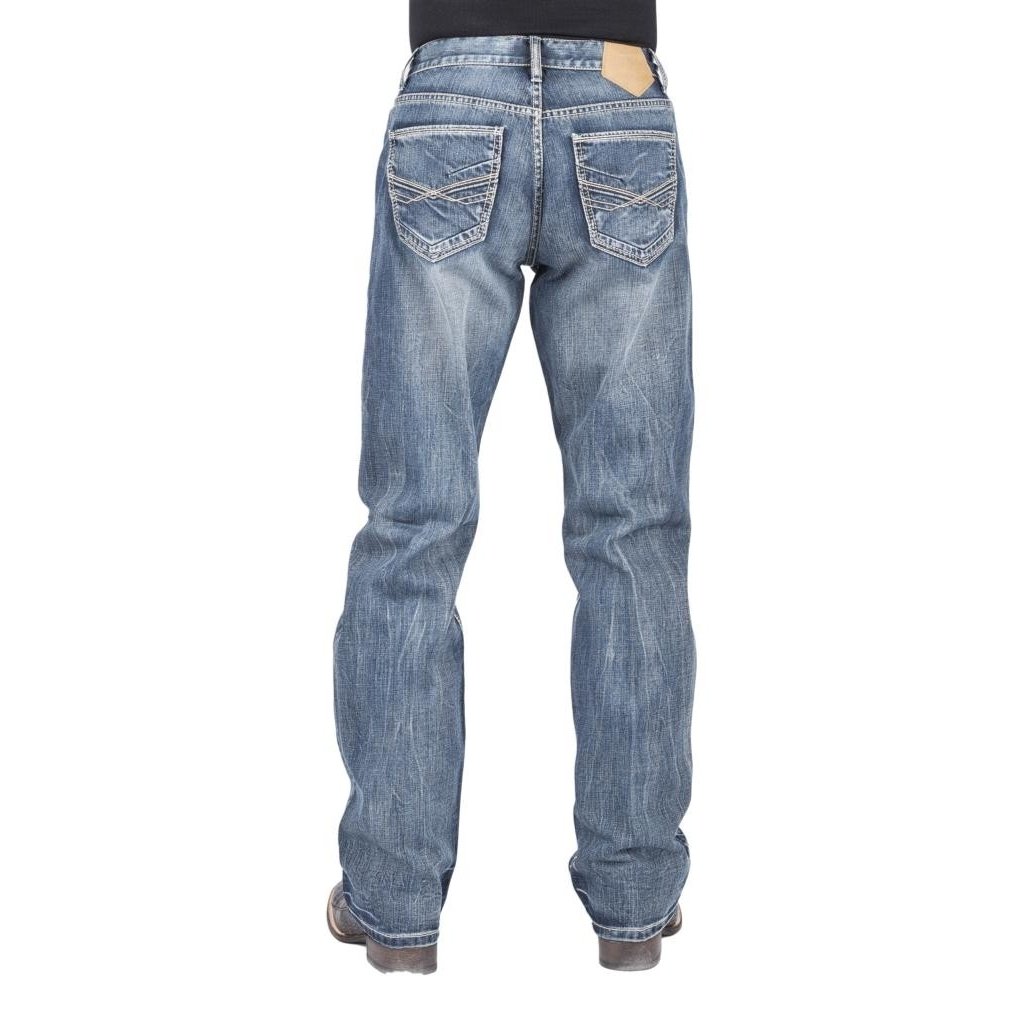 Tin Haul Western Jeans Mens Regular Joe Fit Blue 10-004-0420-1818 BU Image 2