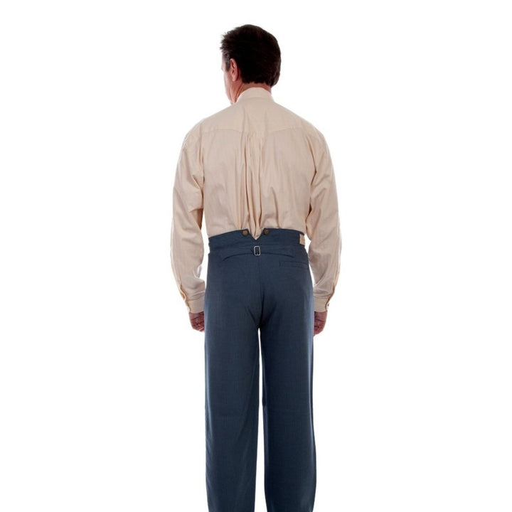 Scully Western Pants Mens Herringbone Rangewear Notched F0_RW341 Image 2