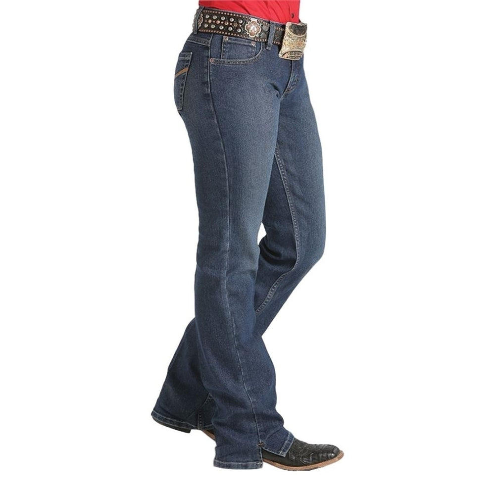 Cinch Western Denim Jeans Womens Kylie II Slim Fit Bootcut MJ80053073 Image 2