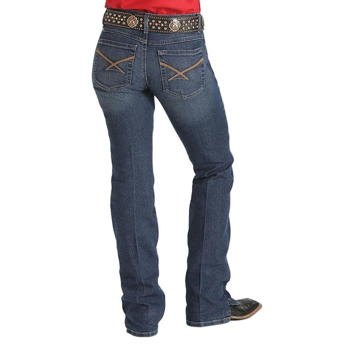 Cinch Western Denim Jeans Womens Kylie II Slim Fit Bootcut MJ80053073 Image 3