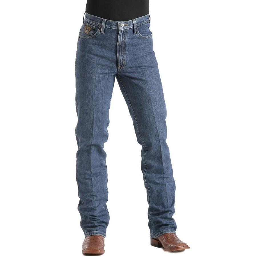 Cinch Western Denim Jeans Mens Bronze Label Slim Med Rise MB90532002 Image 1