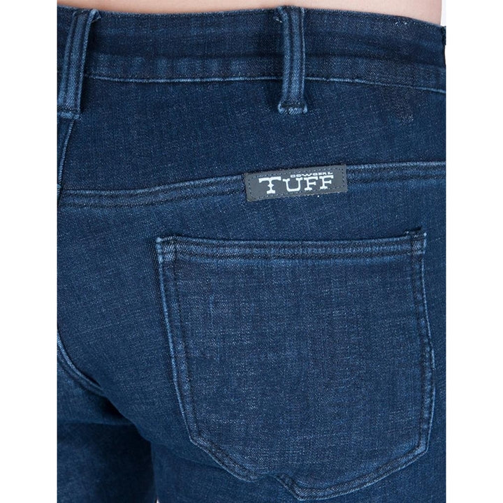 Just Tuff Western Denim Jeans Womens Sport Button Dark Wash JSPORT Image 4