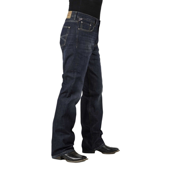 Stetson Western Denim Jeans Mens Modern Dark Was h11-004-1312-4039 BU Image 2