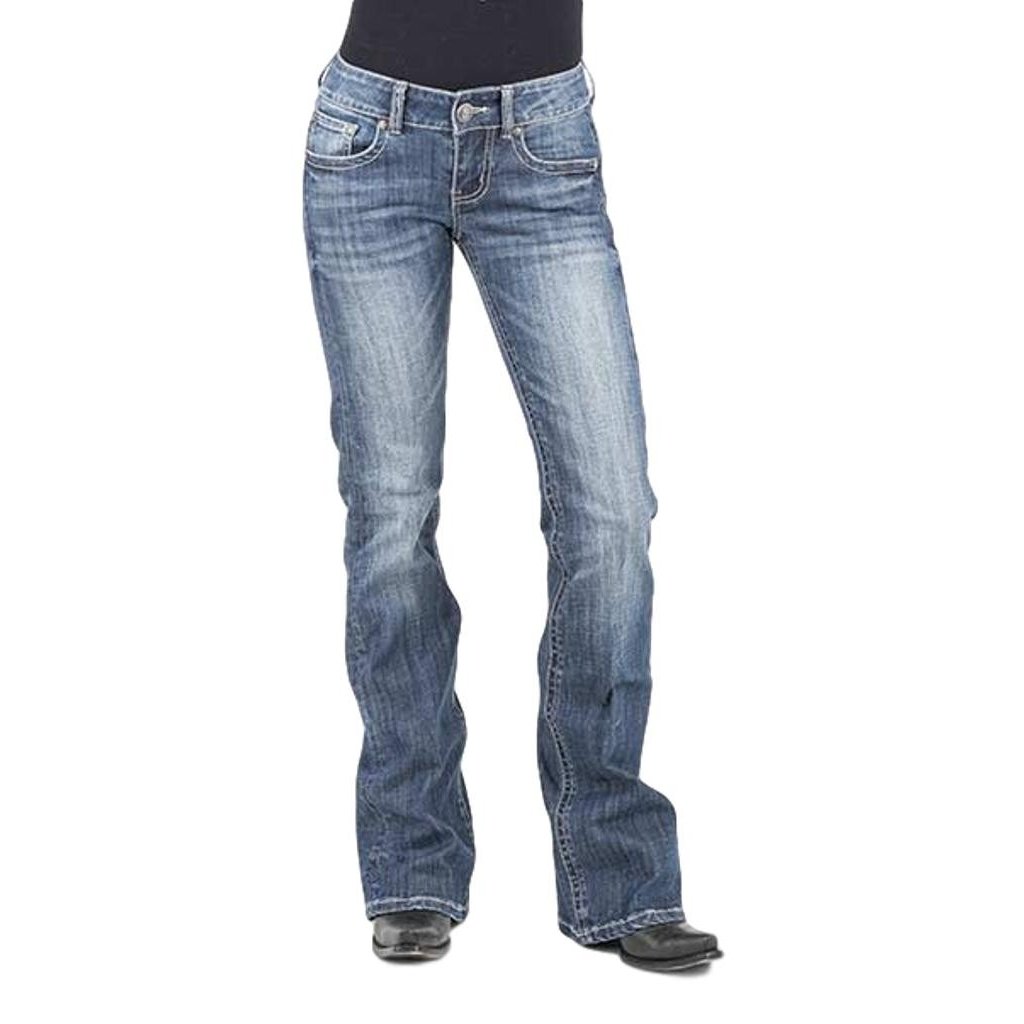 Stetson Western Jeans Womens 816 Classic Blue 11-054-0816-0283 BU Image 1