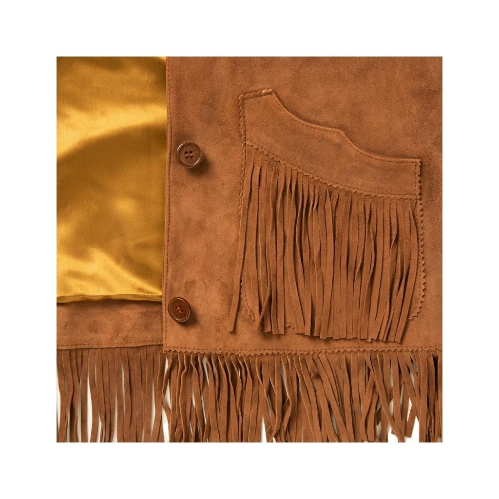 Stetson Western Jacket Womens Suede Fringe Brown 11-098-0539-0048 BR Image 3