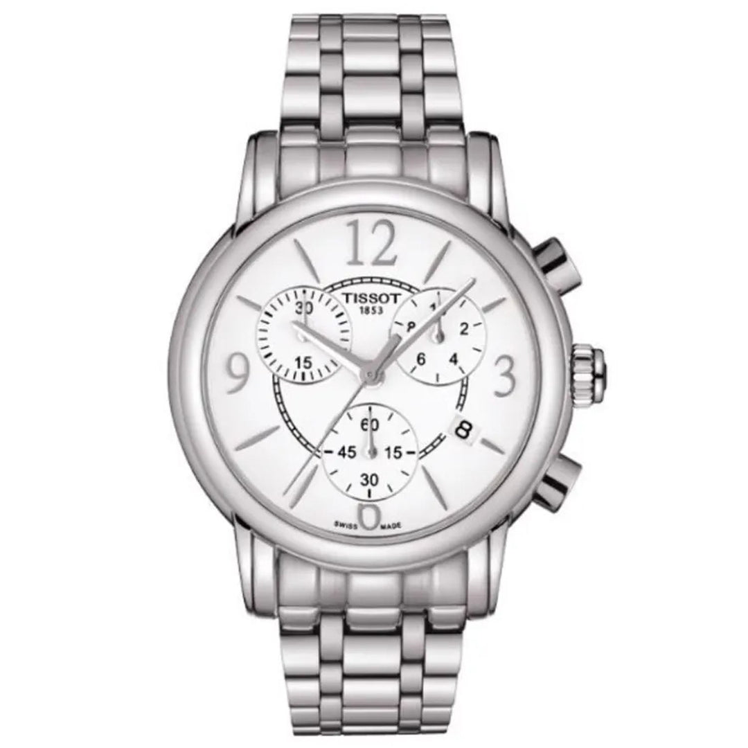 Tissot Womens Dressport Silver Dial Watch T0502171101700 Stainless Steel Quartz Image 1