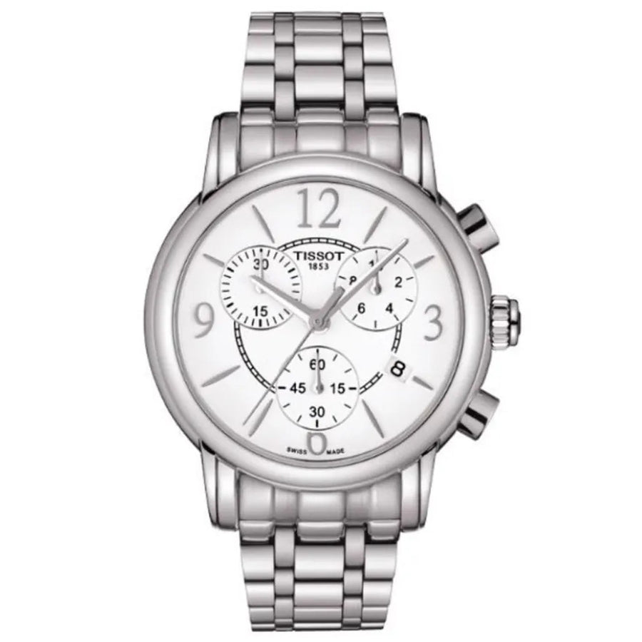 Tissot Womens Dressport Silver Dial Watch T0502171101700 Stainless Steel Quartz Image 1