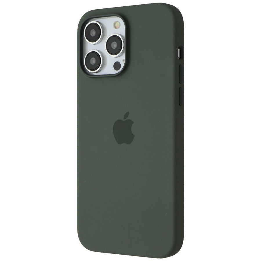 Apple Silicone Case for MagSafe for Apple iPhone 14 Pro Max - Olive Image 1