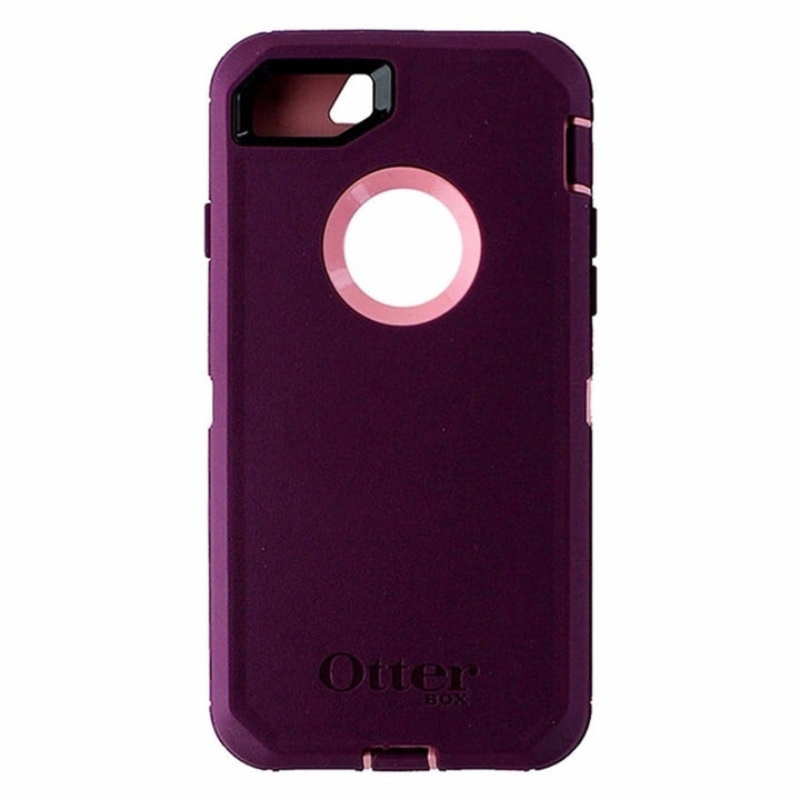 OtterBox Defender Series Case and Holster for iPhone 8 7 - Purple / Light Pink Image 1