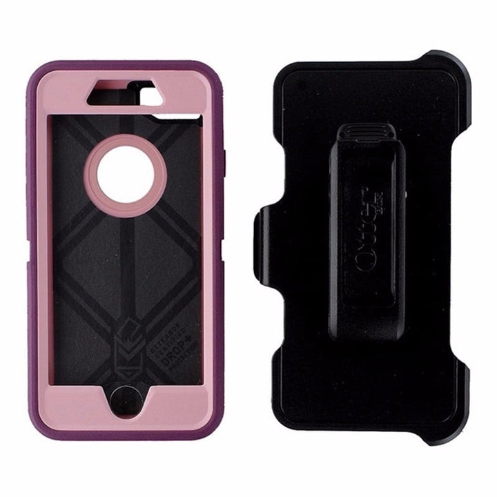 OtterBox Defender Series Case and Holster for iPhone 8 7 - Purple / Light Pink Image 2