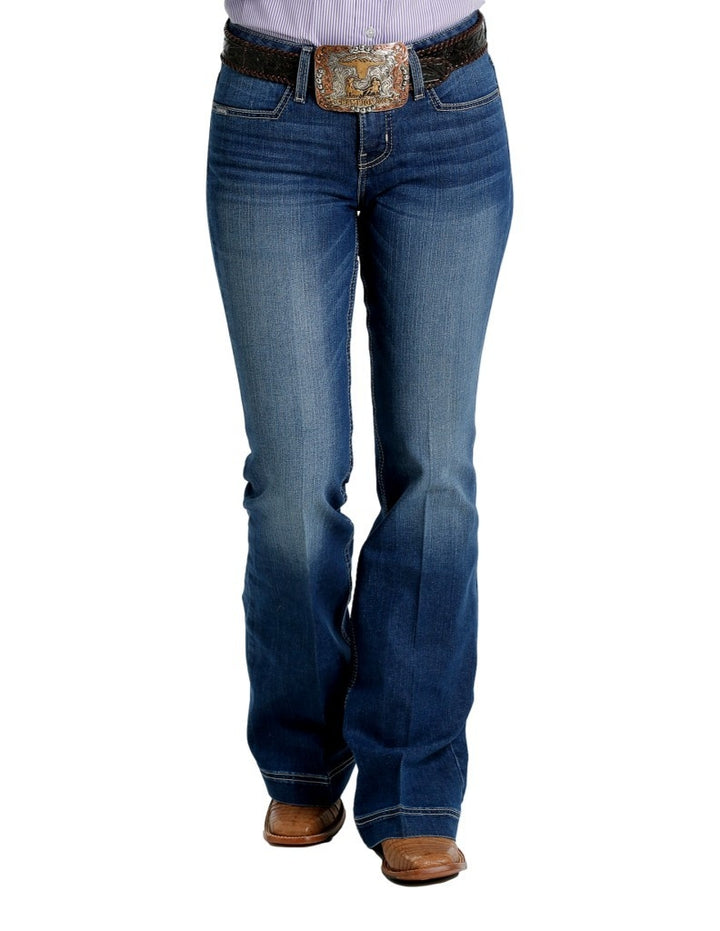 Cinch Western Jeans Womens Lynden Trouser Slim Fit MJ81454085 Image 1