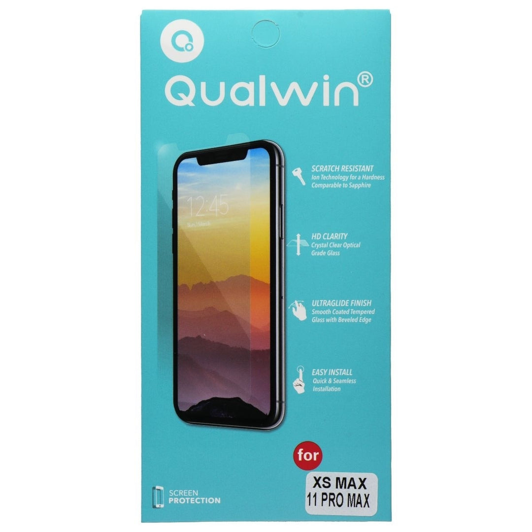 Qualwin Screen Protector for Apple iPhone 11 Pro Max/iPhone XS Max - 1 Pack Image 1