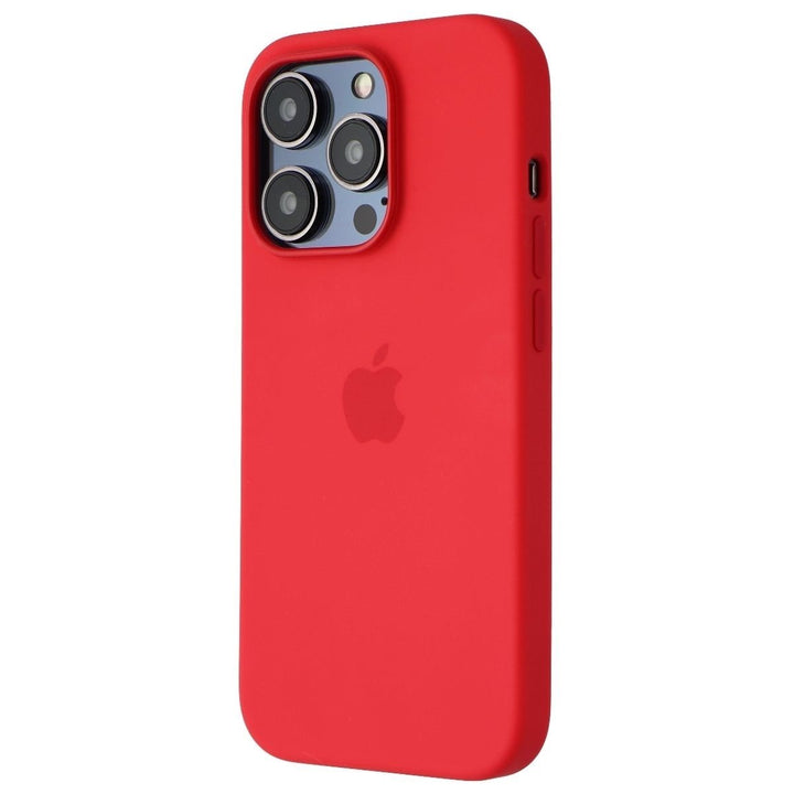 Apple Silicone Case for MagSafe for Apple iPhone 14 Pro - (Product) RED Image 1