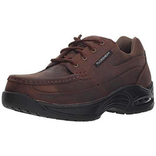 Florsheim Work Mens FS2430 Copper Work Shoe ASTM Slip Resistant Electrostatic Image 4