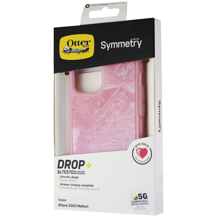 OtterBox Symmetry Case for Apple iPhone 12 and iPhone 12 Pro - Shell-Shocked/Pink Image 2