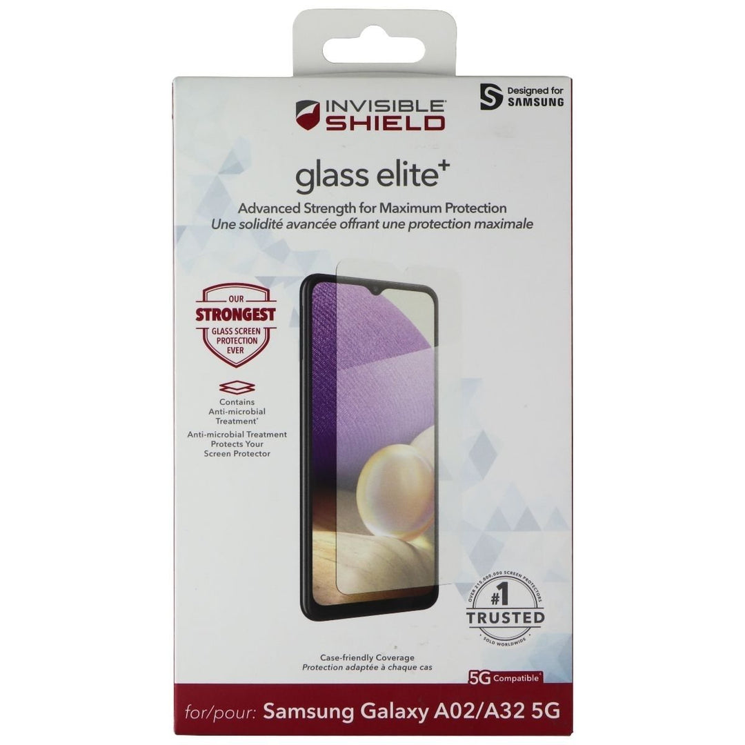 ZAGG (Glass Elite+) Screen Protector for Samsung Galaxy A02 and A32 5G Image 1