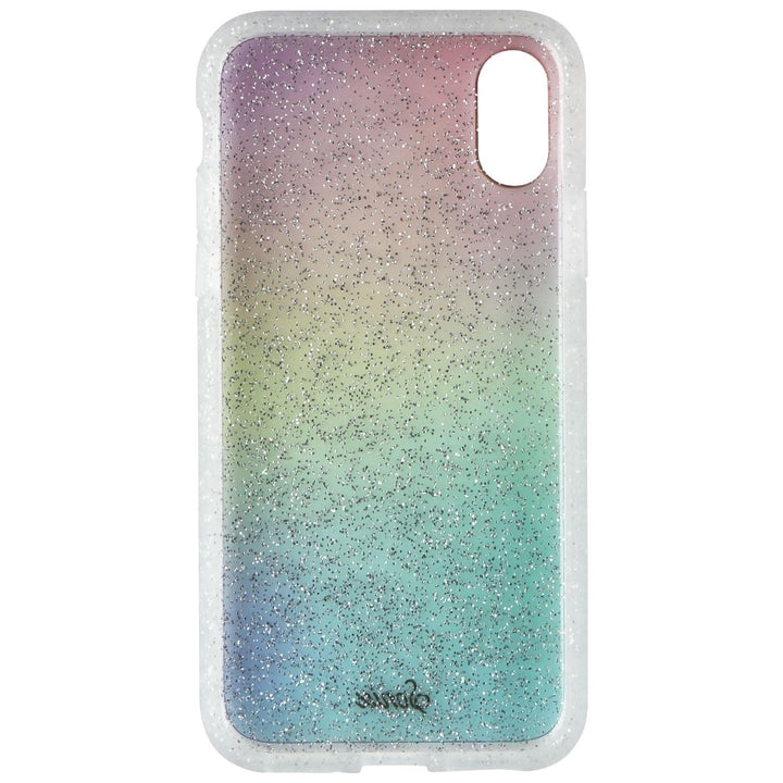 Sonix Clear Coat Case for Apple iPhone X / XS - Rainbow Glitter Image 3