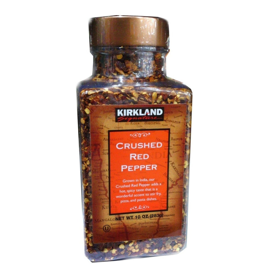 Kirkland Signature Crushed Red Pepper 10 Ounce Image 1