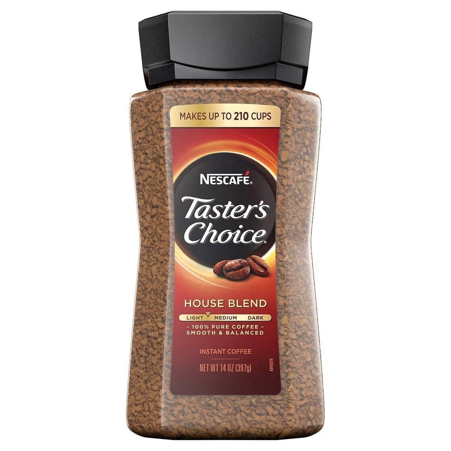 NESCAFE Tasters Choice Instant Coffee House Blend (14 Ounce) Image 1