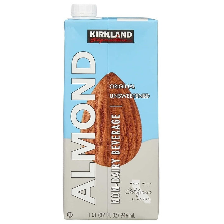 Kirkland Signature Almond Milk 32 Fluid Ounce (12 Count) Image 3