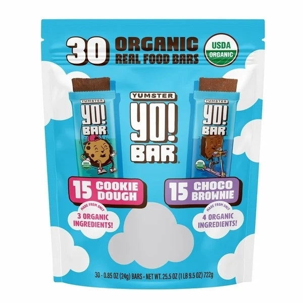 Yumster Yo!Bars Organic Real Food Bars0.85 Ounce (Pack of 30) Image 1