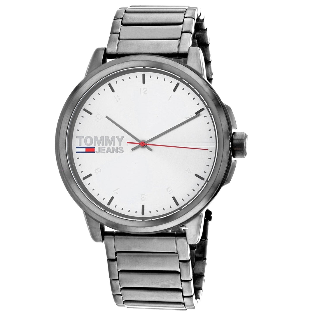 Tommy Hilfiger Mens Classic Silver Dial Watch - 1791679 Image 1