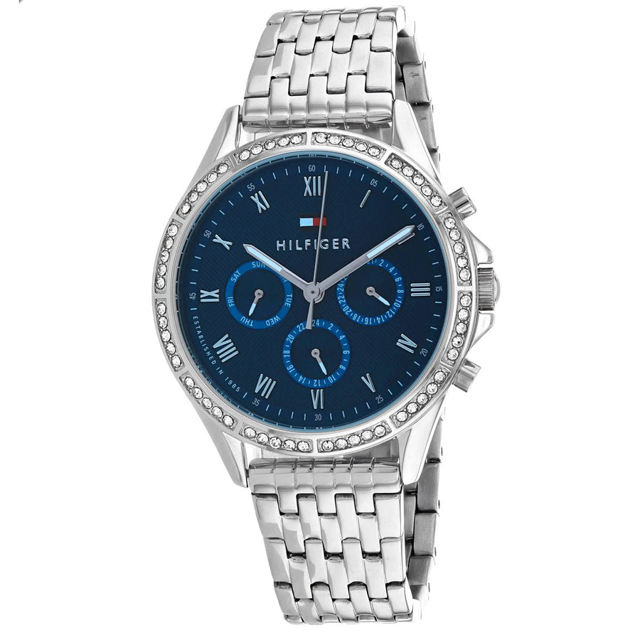 Tommy Hilfiger Womens Ari Blue Dial Watch Stainless Steel Bracelet Model 1782141 Image 1