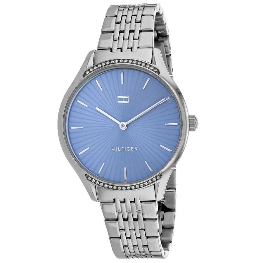 Tommy Hilfiger Womens Classic Blue Dial Watch 1782210 Stainless Steel Quartz Image 1