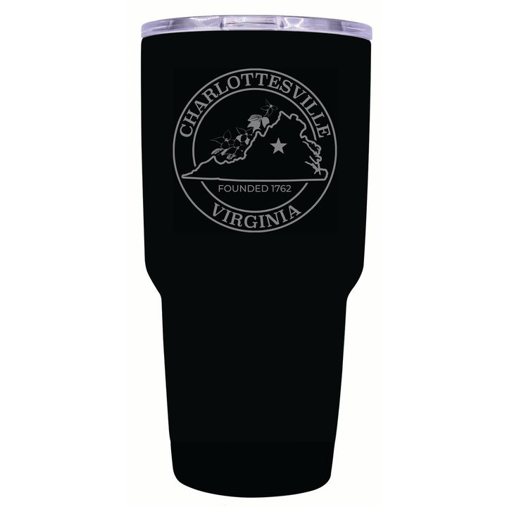 Charlottesville Virginia Souvenir 24 oz Engraved Insulated Stainless Steel Tumbler Image 8