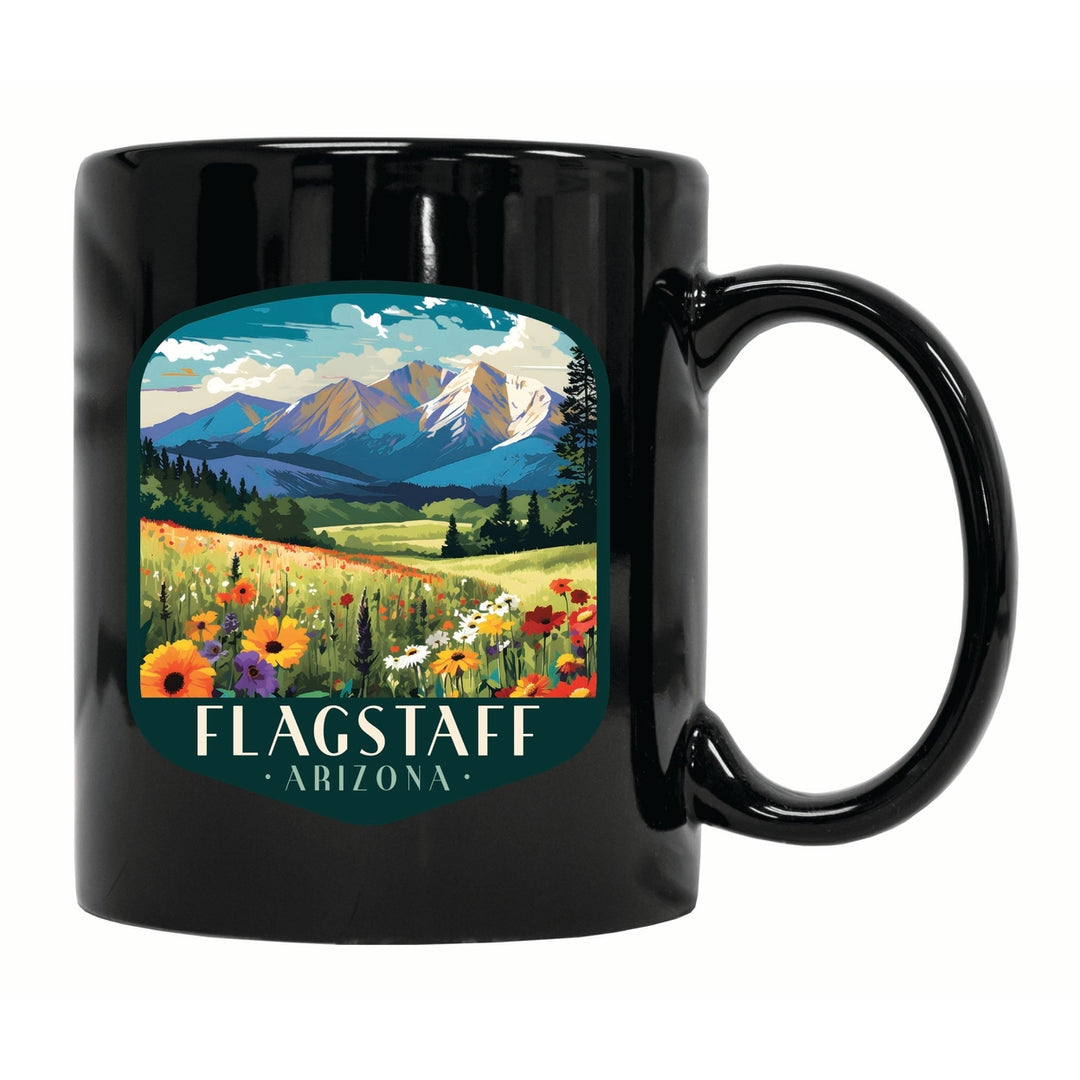 Flagstaff Arizona Design C Souvenir 12 oz Ceramic Coffee Mug Image 2