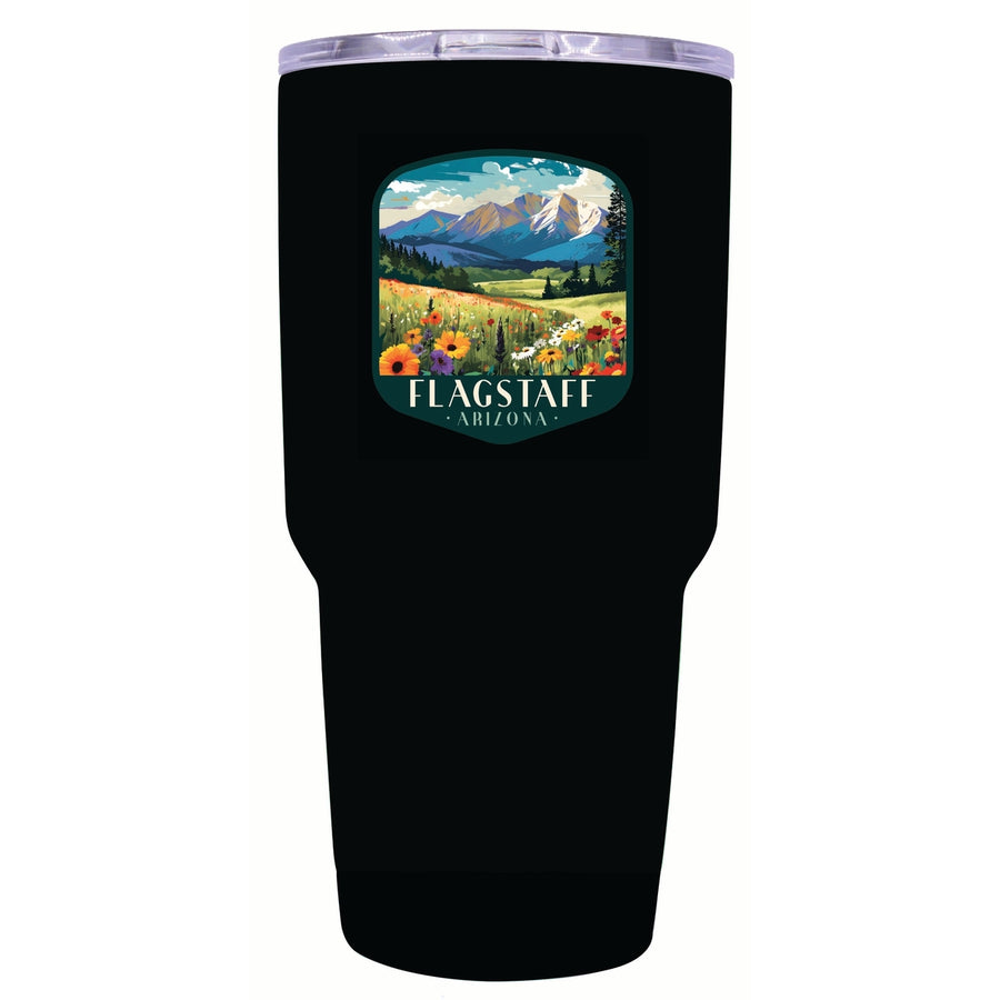 Flagstaff Arizona Design C Souvenir 24 oz Insulated Stainless Steel Tumbler Image 1