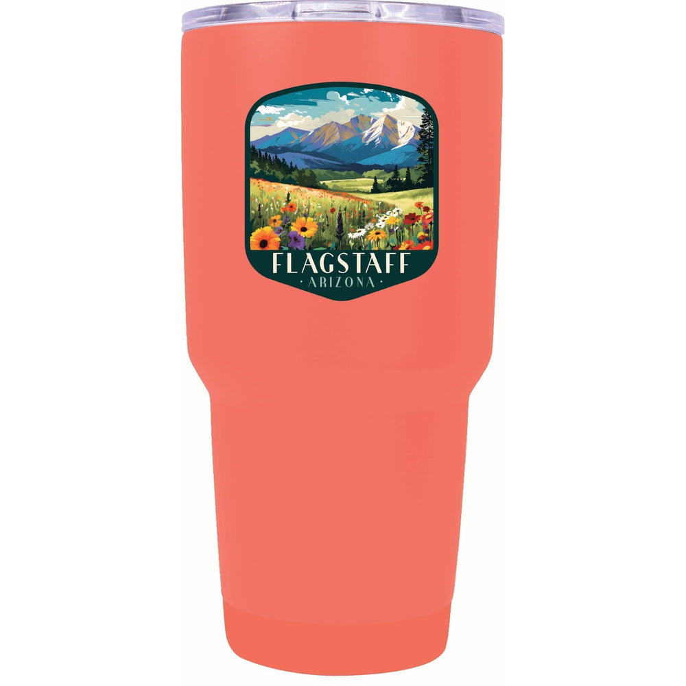 Flagstaff Arizona Design C Souvenir 24 oz Insulated Stainless Steel Tumbler Image 2