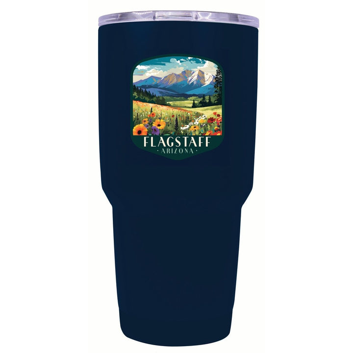 Flagstaff Arizona Design C Souvenir 24 oz Insulated Stainless Steel Tumbler Image 1