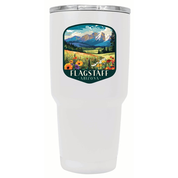 Flagstaff Arizona Design C Souvenir 24 oz Insulated Stainless Steel Tumbler Image 1