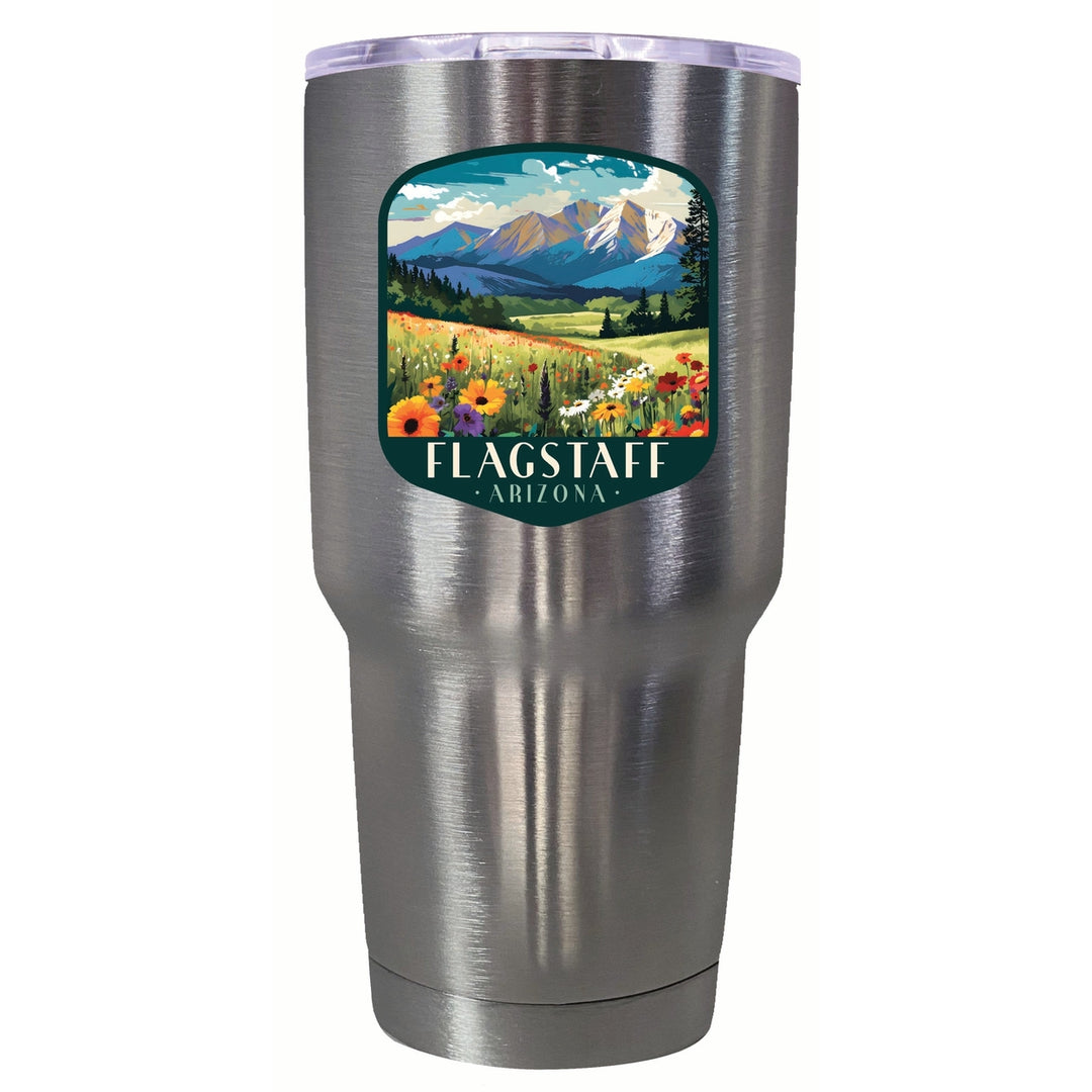 Flagstaff Arizona Design C Souvenir 24 oz Insulated Stainless Steel Tumbler Image 6