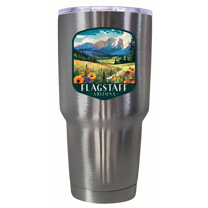 Flagstaff Arizona Design C Souvenir 24 oz Insulated Stainless Steel Tumbler Image 1