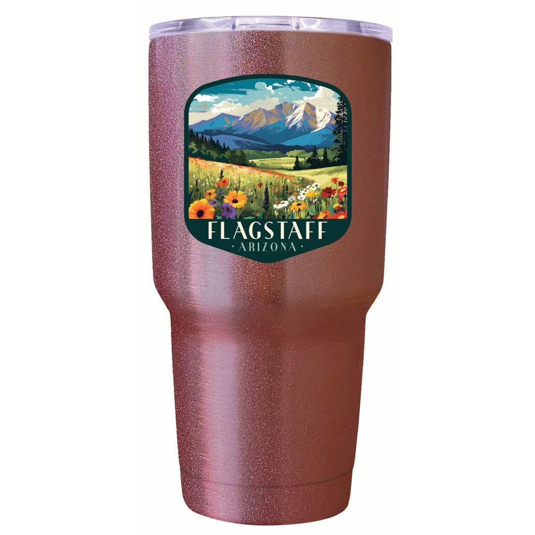 Flagstaff Arizona Design C Souvenir 24 oz Insulated Stainless Steel Tumbler Image 8