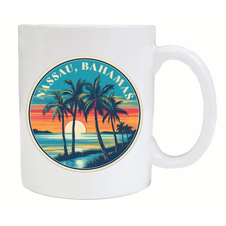 Nassau the Bahamas Design D Souvenir 12 oz Ceramic Coffee Mug Image 2