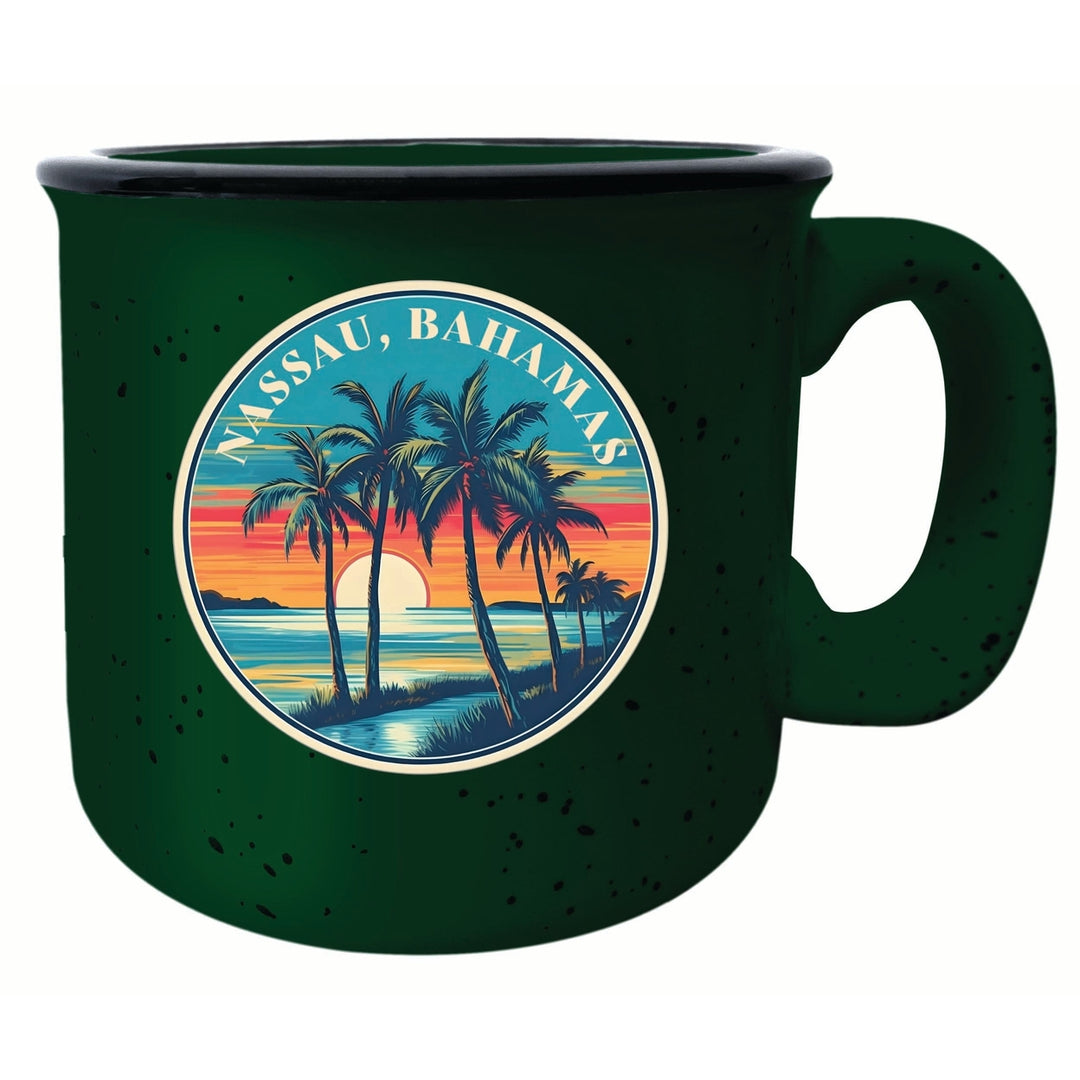 Nassau the Bahamas Design D Souvenir 16 oz Ceramic camping mug Image 1