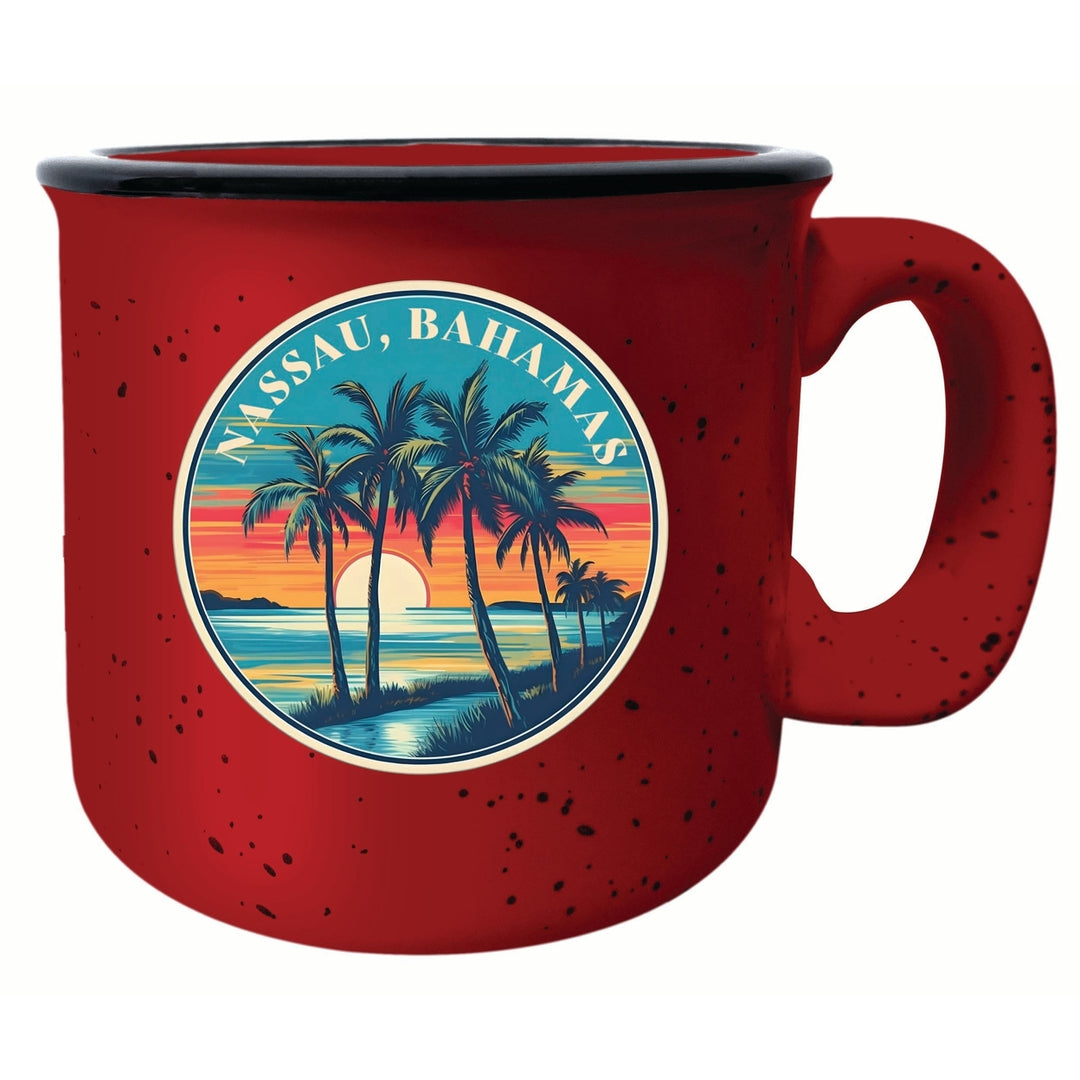 Nassau the Bahamas Design D Souvenir 16 oz Ceramic camping mug Image 2