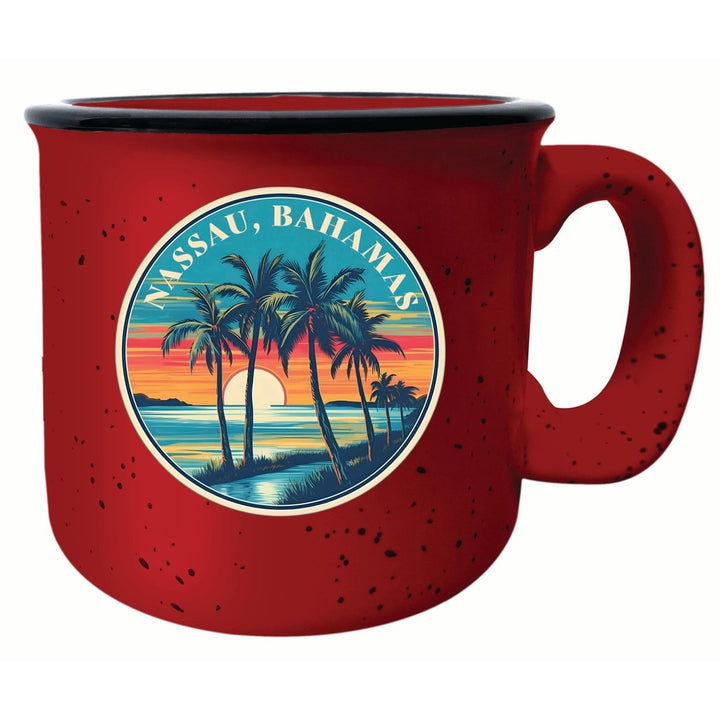 Nassau the Bahamas Design D Souvenir 16 oz Ceramic camping mug Image 1