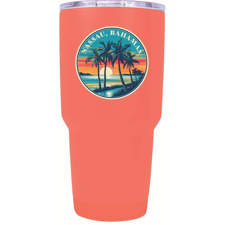 Nassau the Bahamas Design D Souvenir 24 oz Insulated Stainless Steel Tumbler Image 4