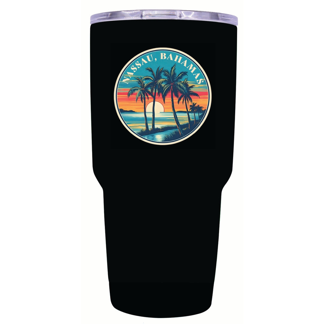 Nassau the Bahamas Design D Souvenir 24 oz Insulated Stainless Steel Tumbler Image 8